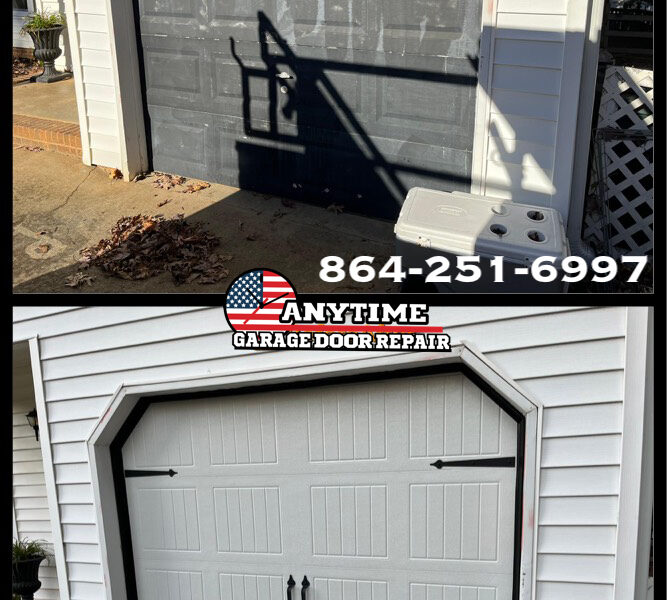 Simpsonville Anytime garage door repair